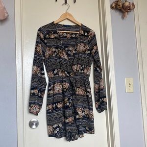 Floral Flowly Romper